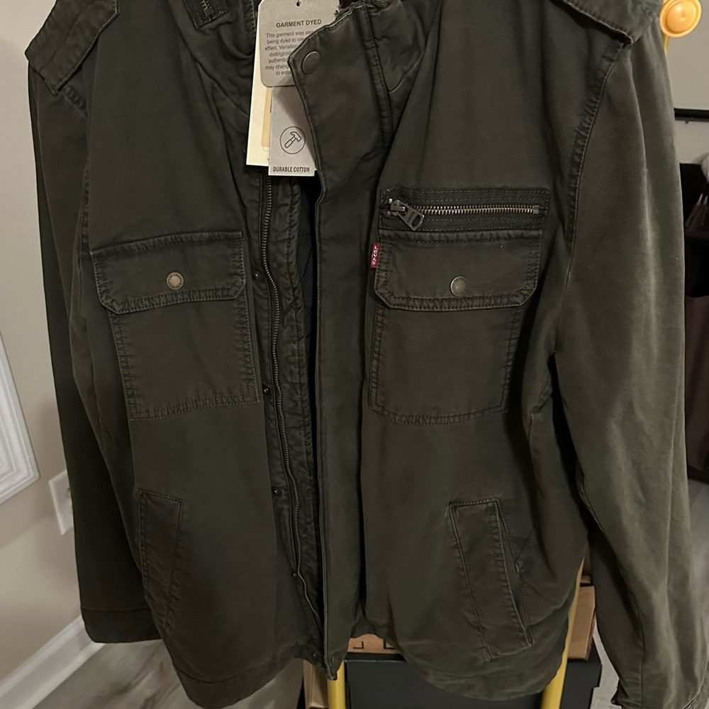 Levi's Olive Green Utility Jacket